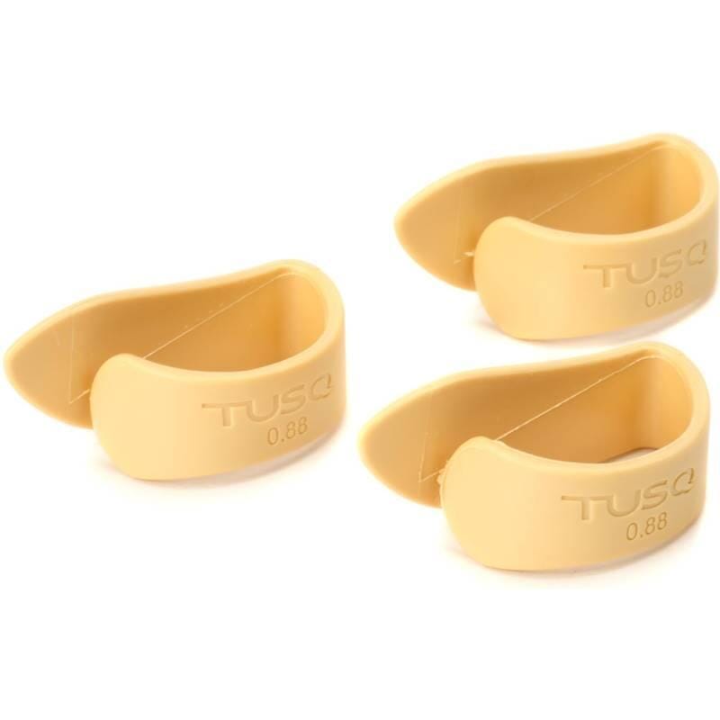 TUSQ 0.88mm Warm Tone Thumb Pick (3 Pack)
