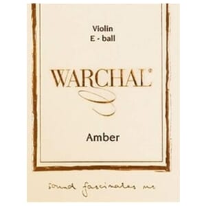 Warchal Amber Violin E - Ball End