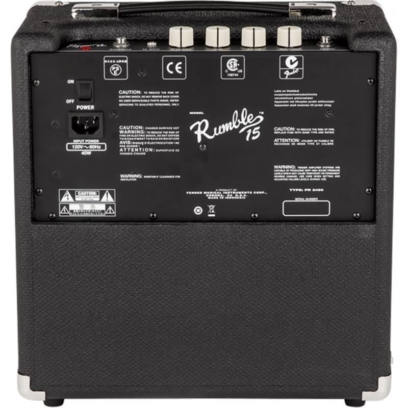 ベース Fender bass amp rumble 15 Fender Rumble™ 15 (V3) – The Brantford Music Centre