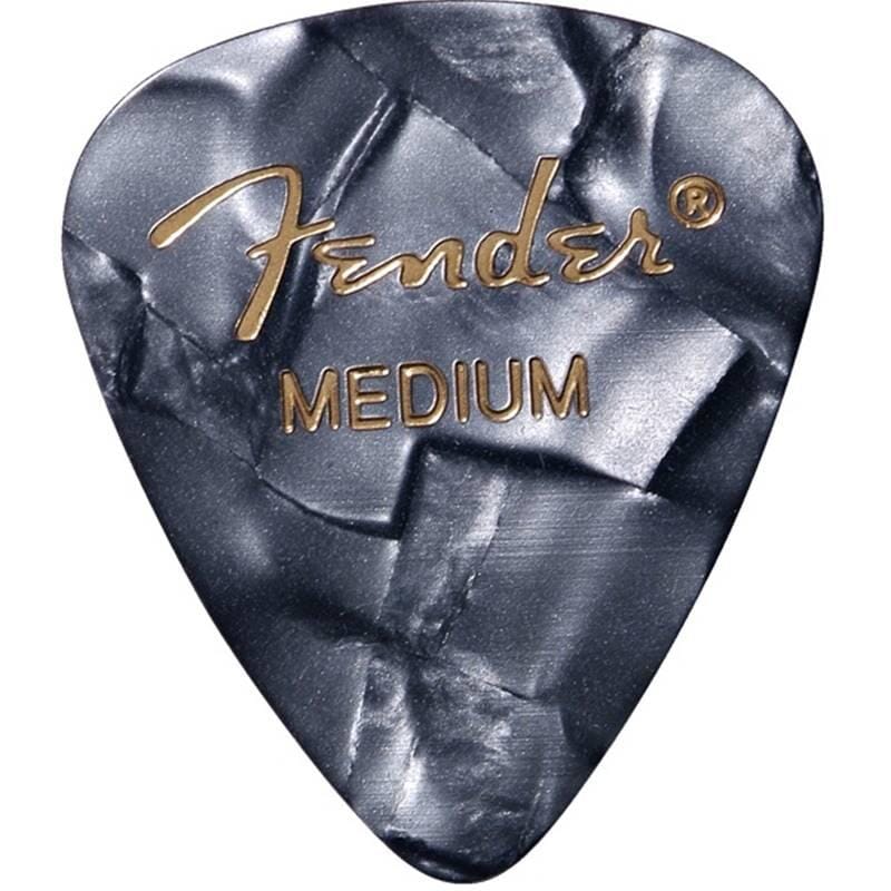 Fender 351 Pick Black Moto Medium (12 Pack)