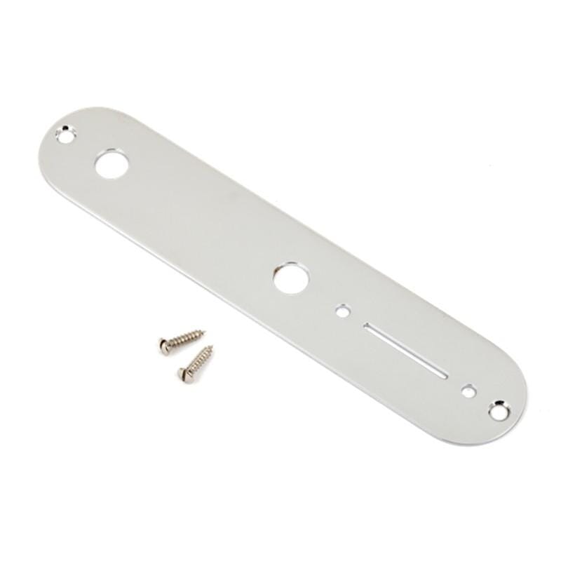 Fender Vintage Telecaster® Control Plate, 2-Hole (Chrome)