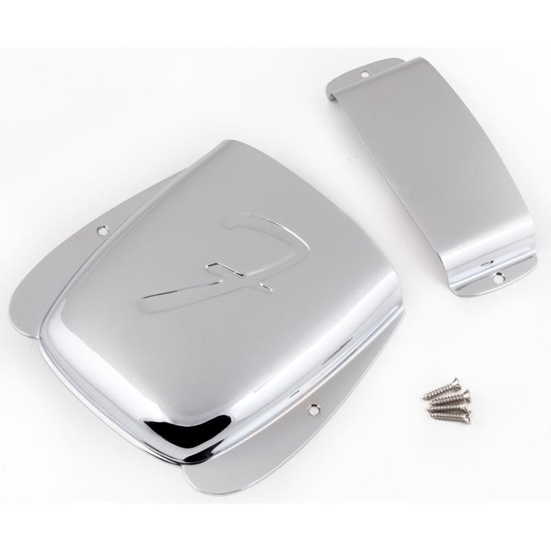 Fender Pure Vintage Jazz Bass® Ashtray Cover Set, Steel/Chrome