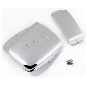 Fender Pure Vintage Jazz Bass® Ashtray Cover Set, Steel/Chrome