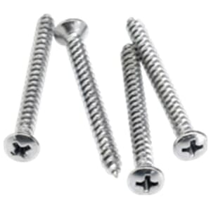 Fender Neck Mounting Screws (4) (Chrome)