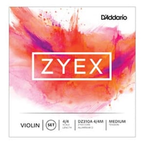 D'Addario Zyex Aluminum D String 4/4 Violin