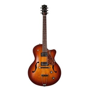 Godin 5th Avenue CW Kingpin II HB Cognac Burst Guitar
