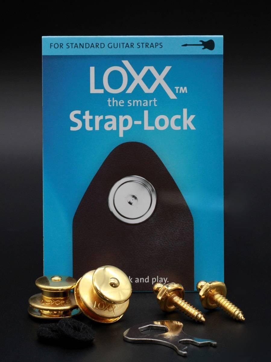 LOXX Strap Locks - Gold Finish