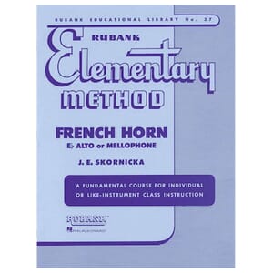 Rubank Elementary F Horn Method