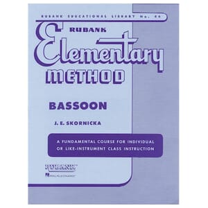 Rubank Elementary Bassoon Method