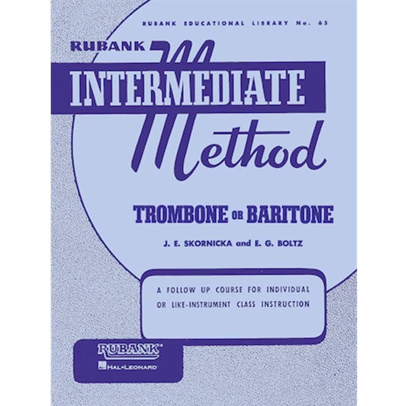 Rubank Intermediate Trombone or Baritone Method