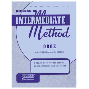 Rubank Intermediate Oboe Method