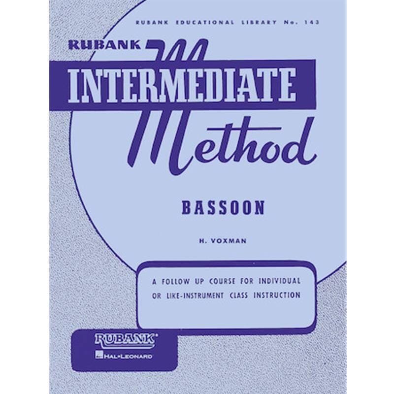 Rubank Intermediate Bassoon Method