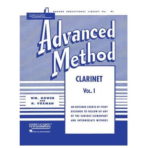 Rubank Advanced Vol.1 Clarinet Method