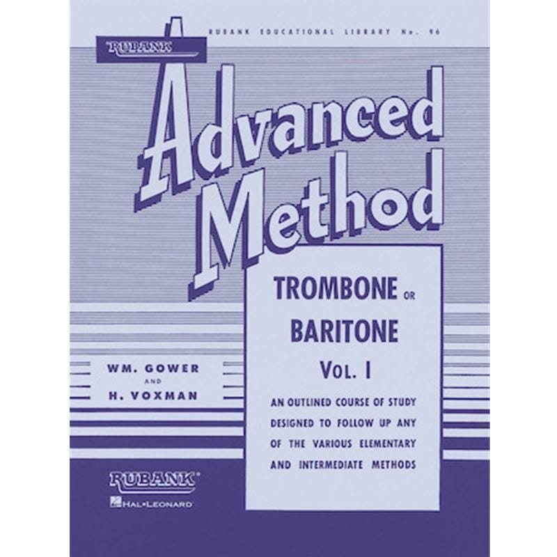 Rubank Advanced Trombone or Baritone Method Vol.1