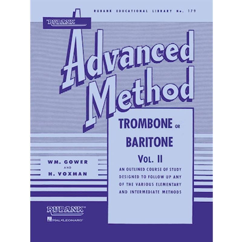 Rubank Advanced Trombone or Baritone Method Vol.2