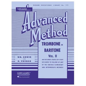 Rubank Advanced Trombone or Baritone Method Vol.2