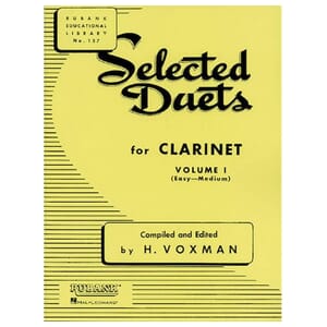 Rubank Selected Duets Clarinet Vol.1