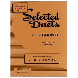 Rubank Selected Duets Clarinet Vol.2