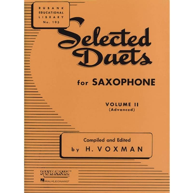 Rubank Selected Duets Saxophone Vol.2