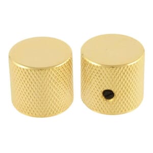 All Parts Gold Barrel Knobs
