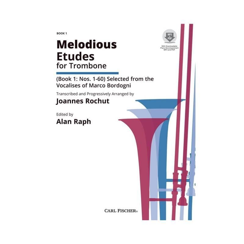 Melodious Etudes for Trombone 1 by Joannes Rochut