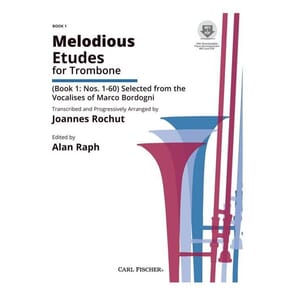 Melodious Etudes for Trombone 1 by Joannes Rochut