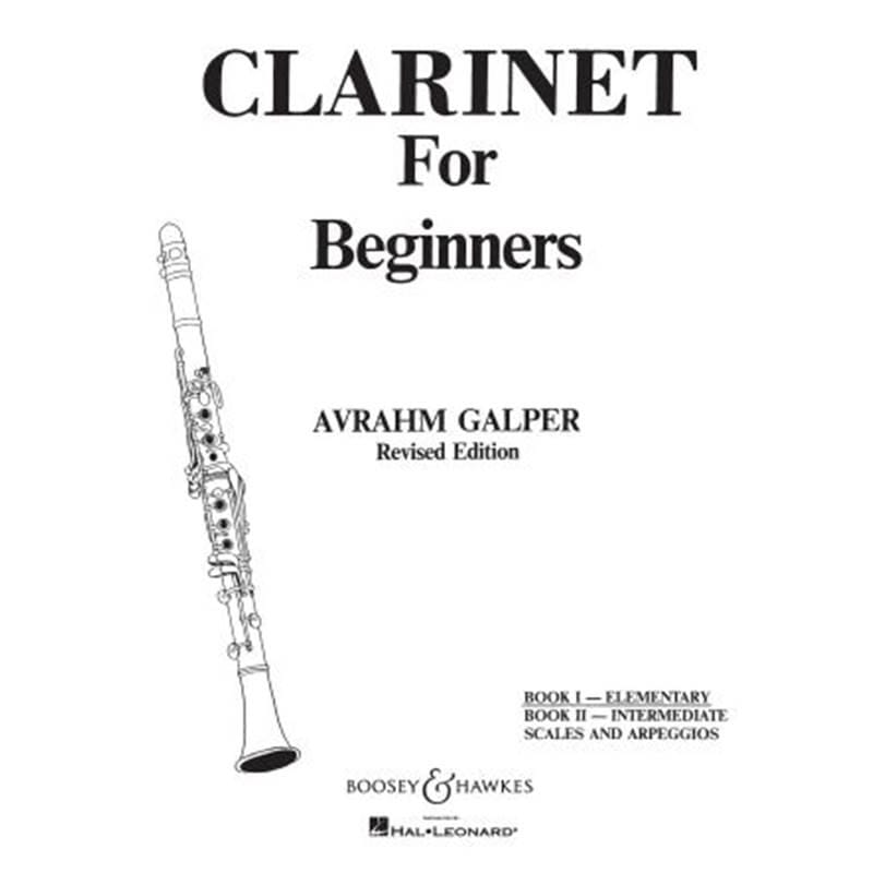 CLARINET FOR BEGINNERS
Book 1 – Elementary