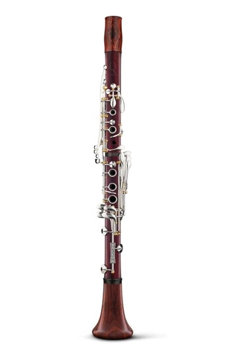 Backun Q Series Cocobolo Clarinet Silver Keys Gold Posts Eb Key
