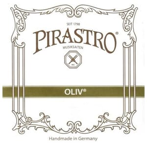 Oliv Violin D, Silver/Gut 13.5