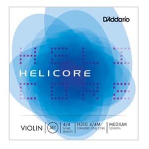 D'Addario Helicore D String Medium 3/4 Violin