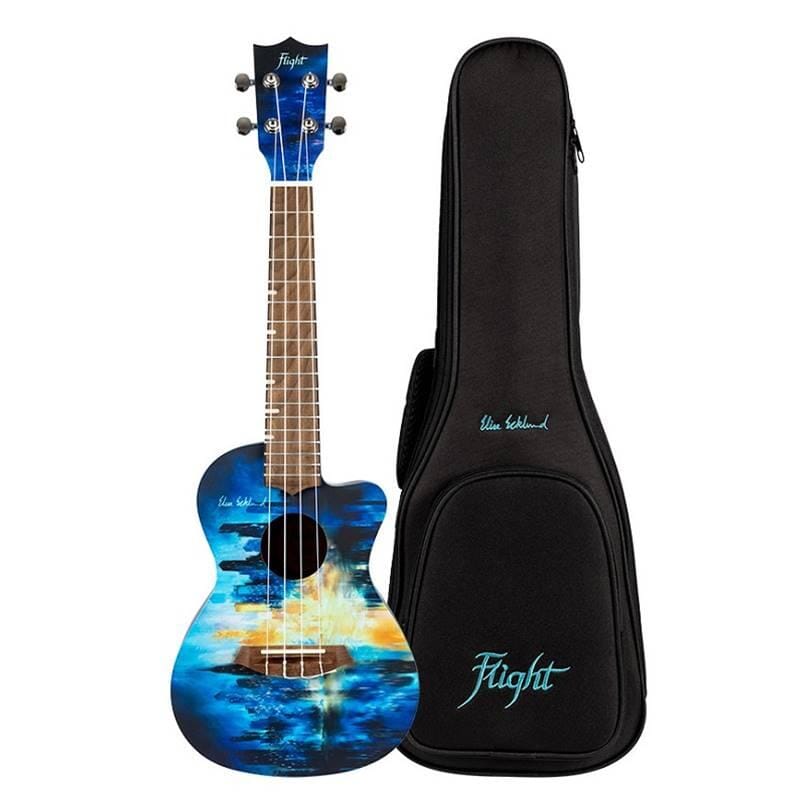 Flight AUC-CITY Elise Ecklund Concert Ukulele