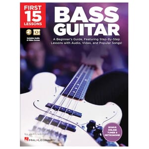 First 15 Lessons - Bass Guitar