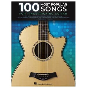100 Most Popular Songs For Fingerpicking Guitar