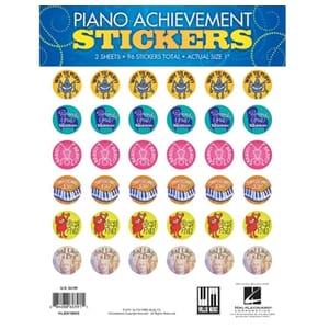 Piano Adventures Sticker Book