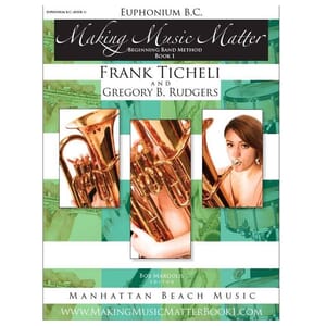 Making Music Matter Baritone BC, Book 1