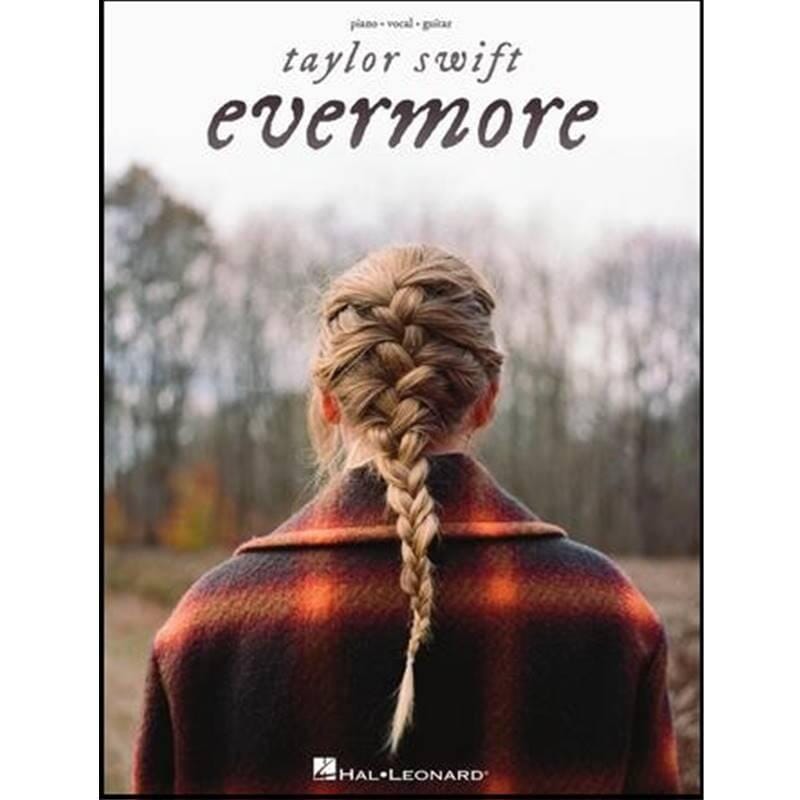 Taylor Swift - Evermore - Piano Vocal Guitar Songbook
