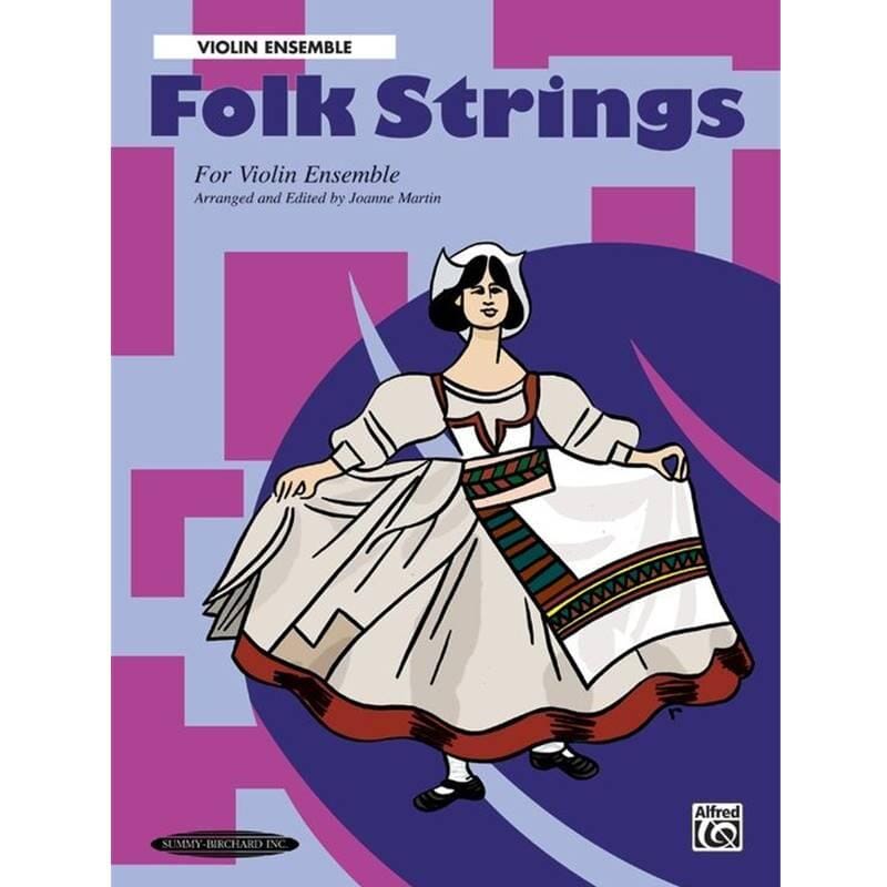 Folk Strings For Violin Ensemble