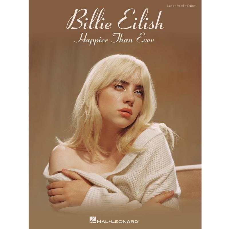 Billie Eilish Happier Than Ever - Piano Vocal Guitar