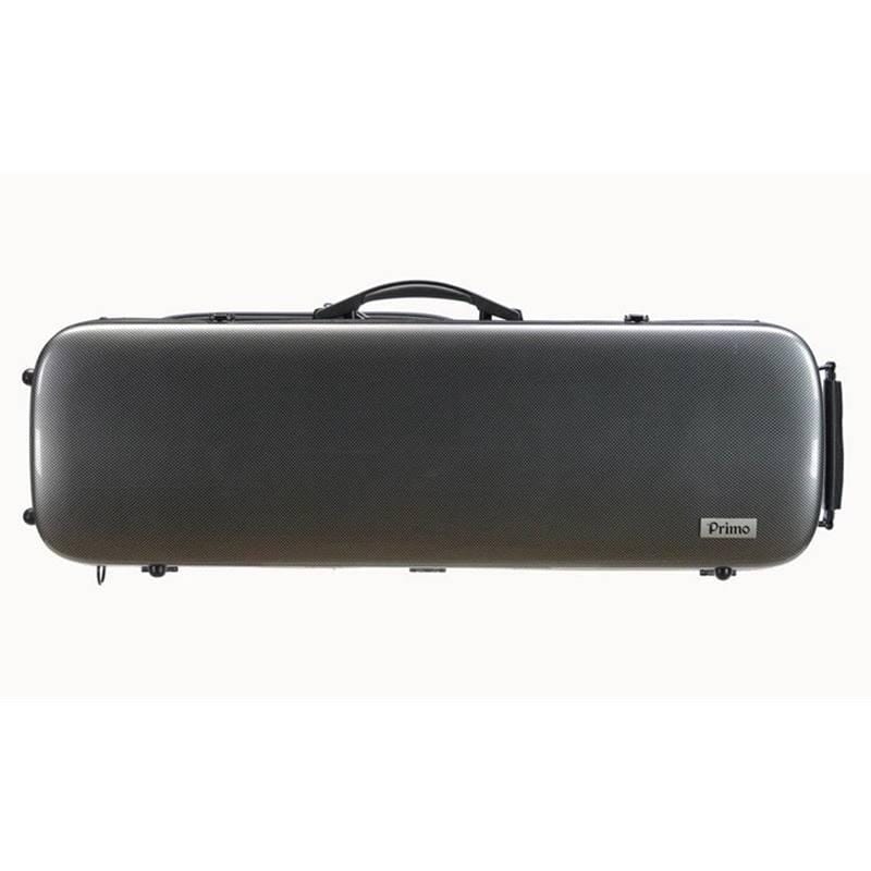 Primo 6160 Poly Carbon Oblong Violin Case Black