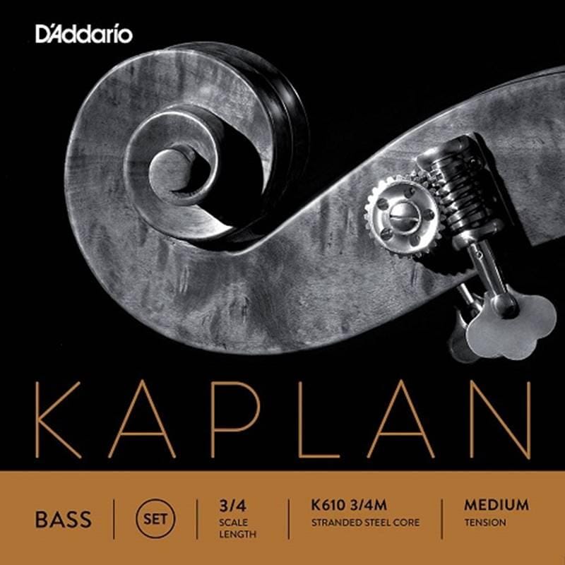 Kaplan Orchestral Bass Strings Set 3/4 Medium