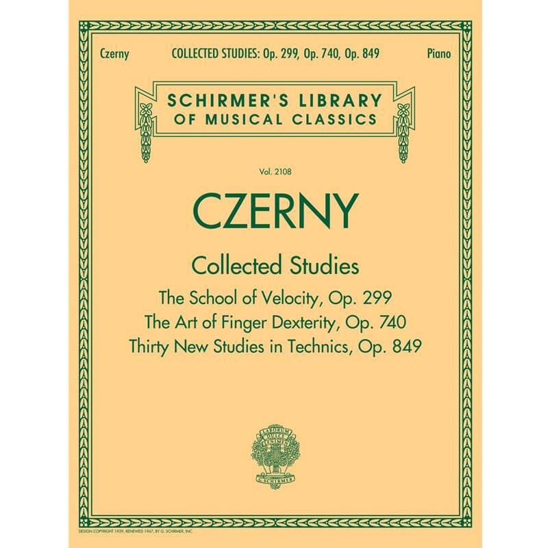 Czerny: Collected Studies - Op. 299, Op. 740, Op. 849