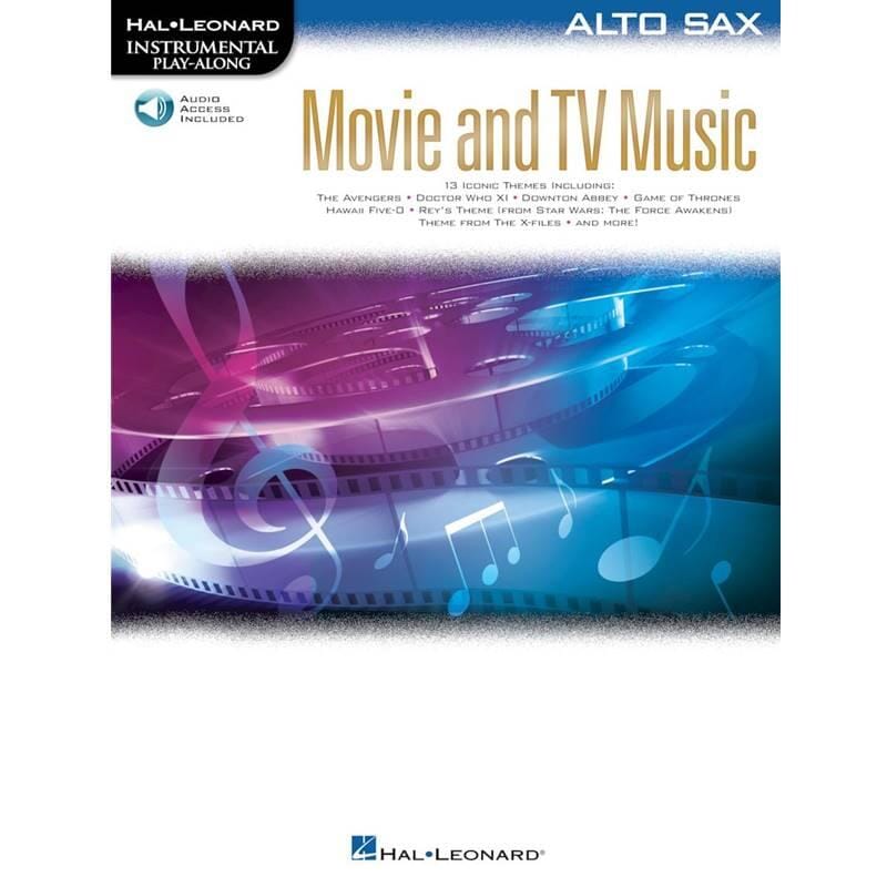 Movies And TV Music Alto Sax Play-Along