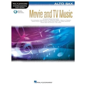 Movies And TV Music Alto Sax Play-Along