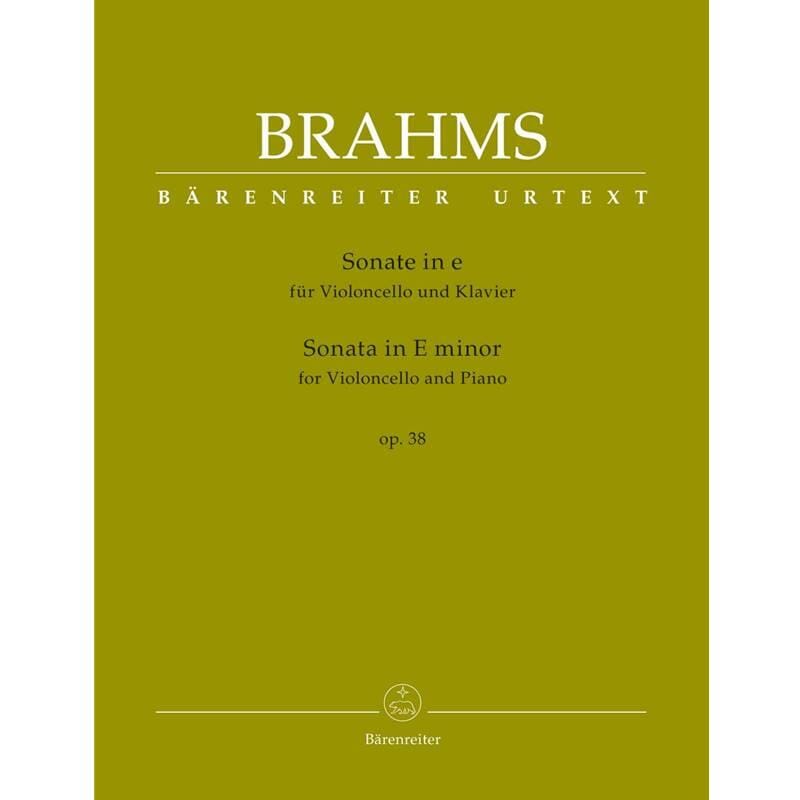 Brahms Sonata for Violoncello and Piano in E minor op. 38