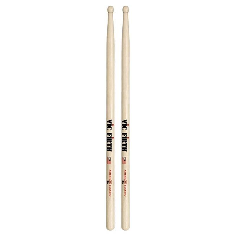 Vic Firth 3A Drumsticks Wood Tip