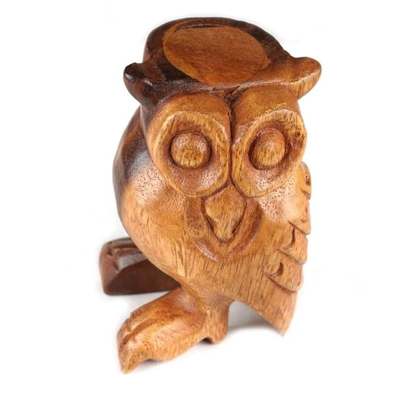 GM 6" Wood Owl Whistle