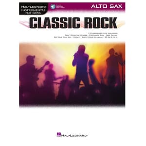 Classic Rock Alto Sax Play-Along