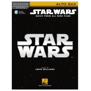 Star Wars for Alto Sax from All Nine Films Play-Along