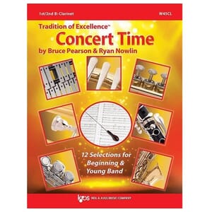 Traditon of Excellence: Concert Time - 1st/2nd Clarinet