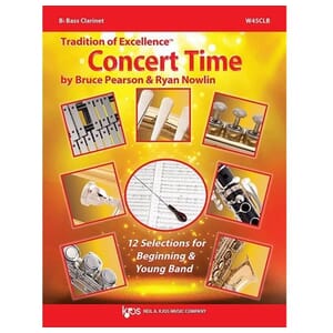 Tradition of Excellence: Concert Time - Bass Clarinet